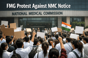 FMG Protest Against NMC Notice: Foreign Medical Students Plan Nationwide Demonstration on March 16
